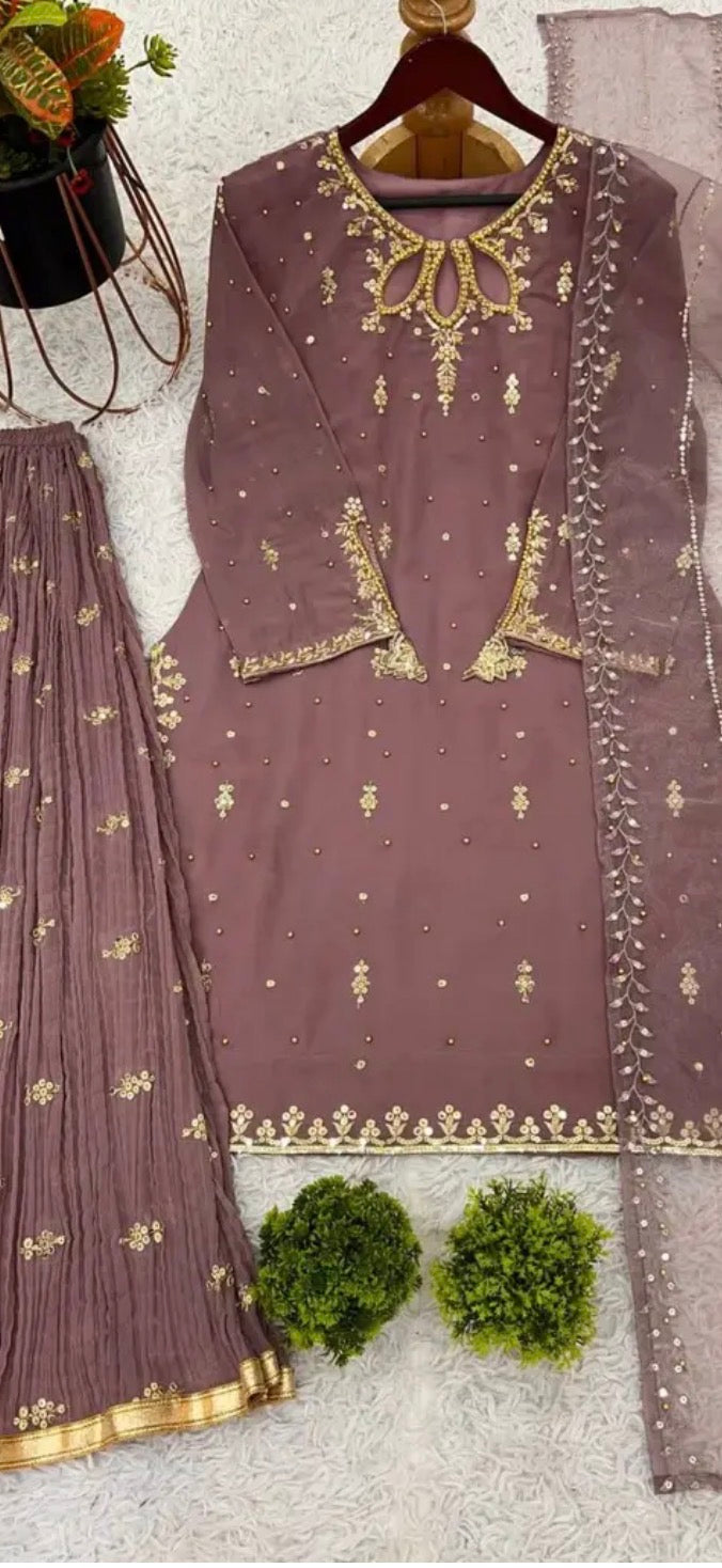 Pakistani designer suit