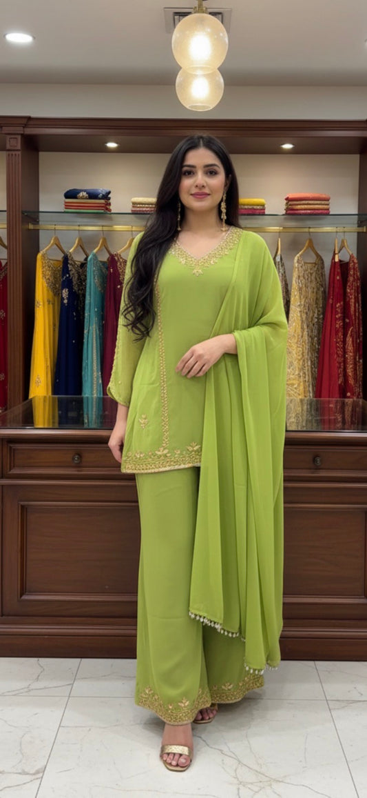 90s handwork kurtha
