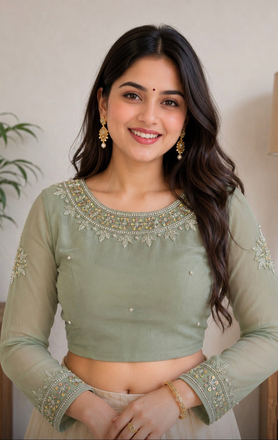 Handwork blouse