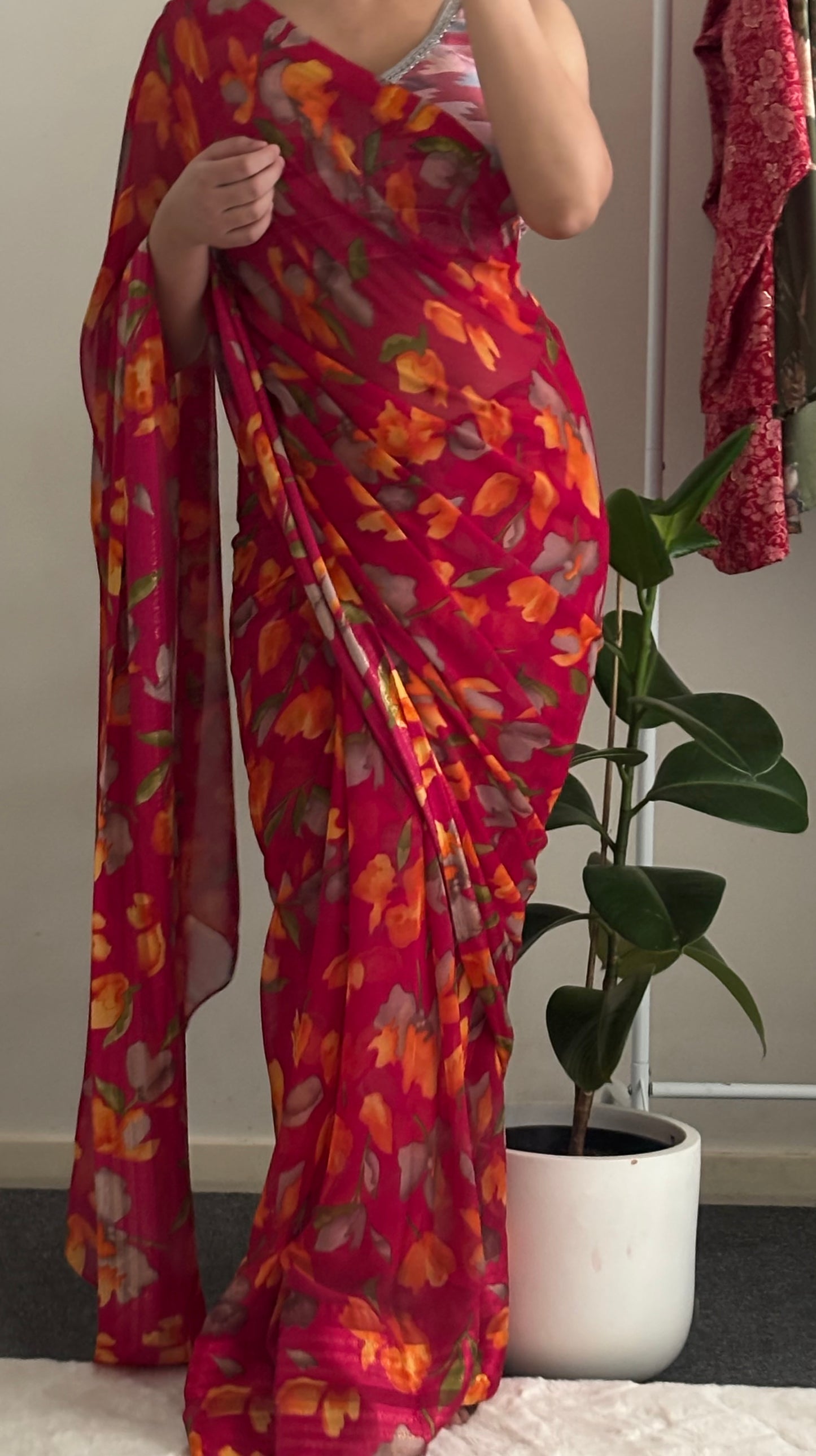 Japanese signature sari