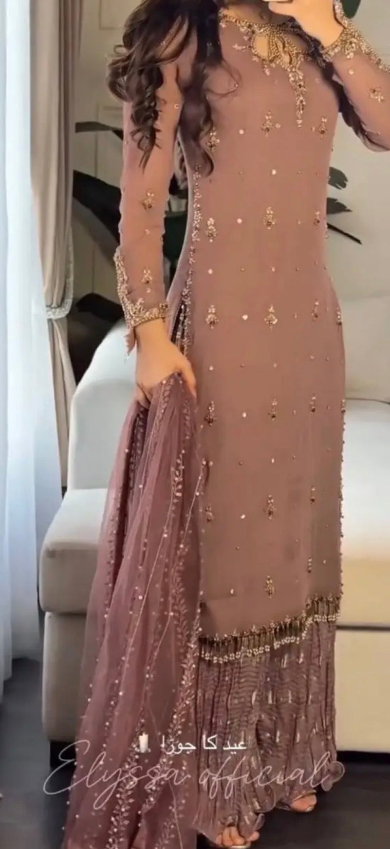 Pakistani designer suit