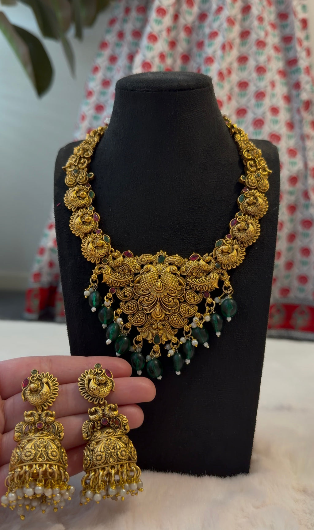 Brass Temple jewellery