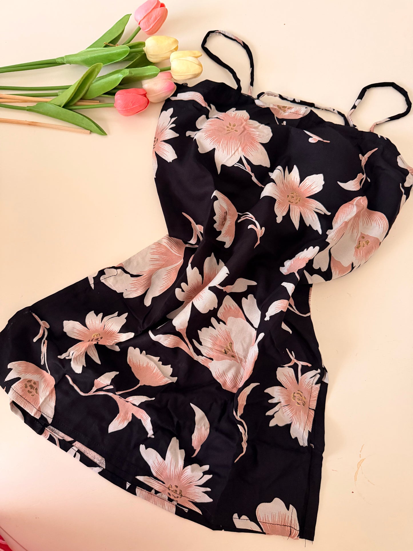 Short halter neck kurthi