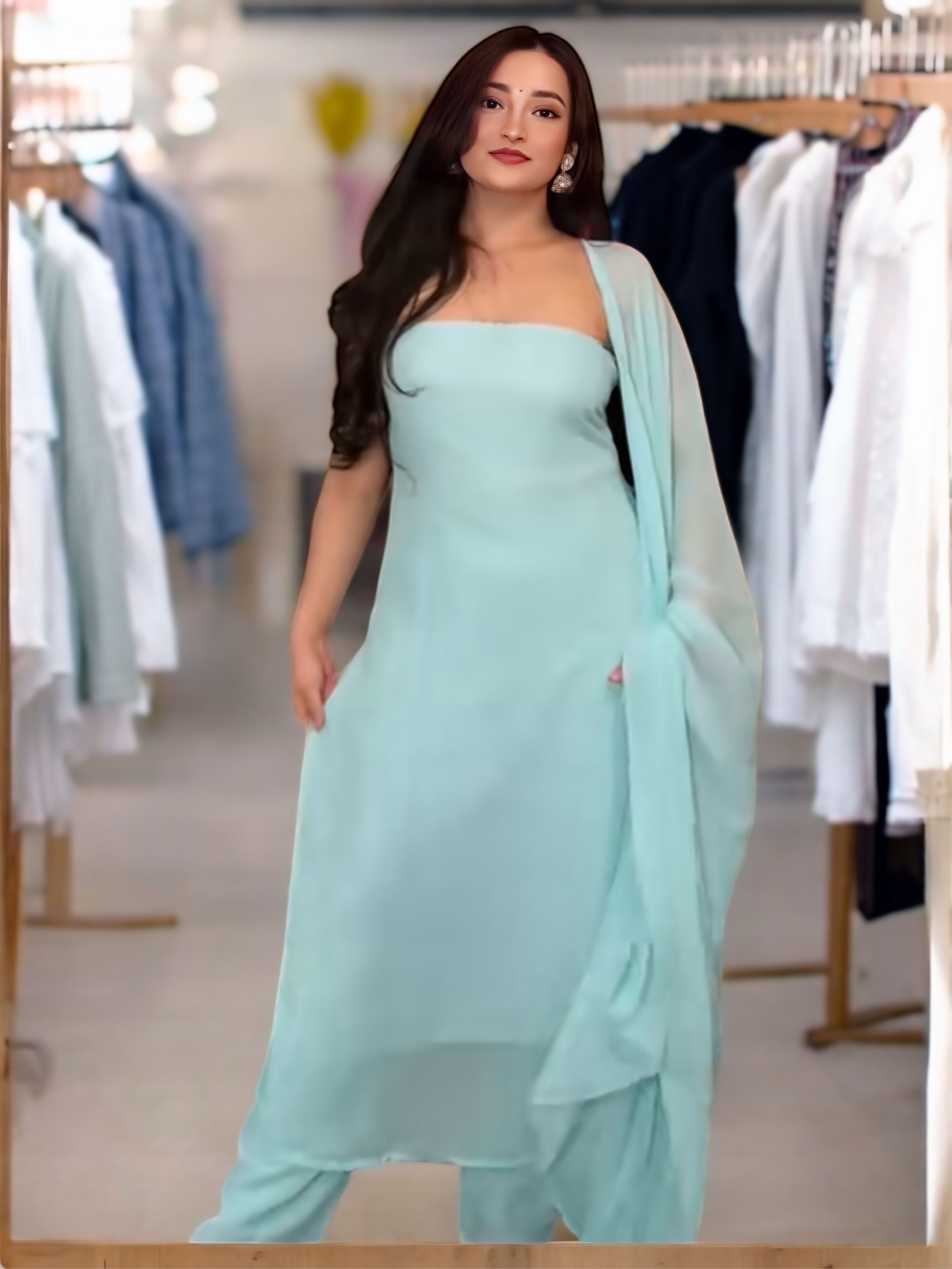 Bollywood inspired kurtha set