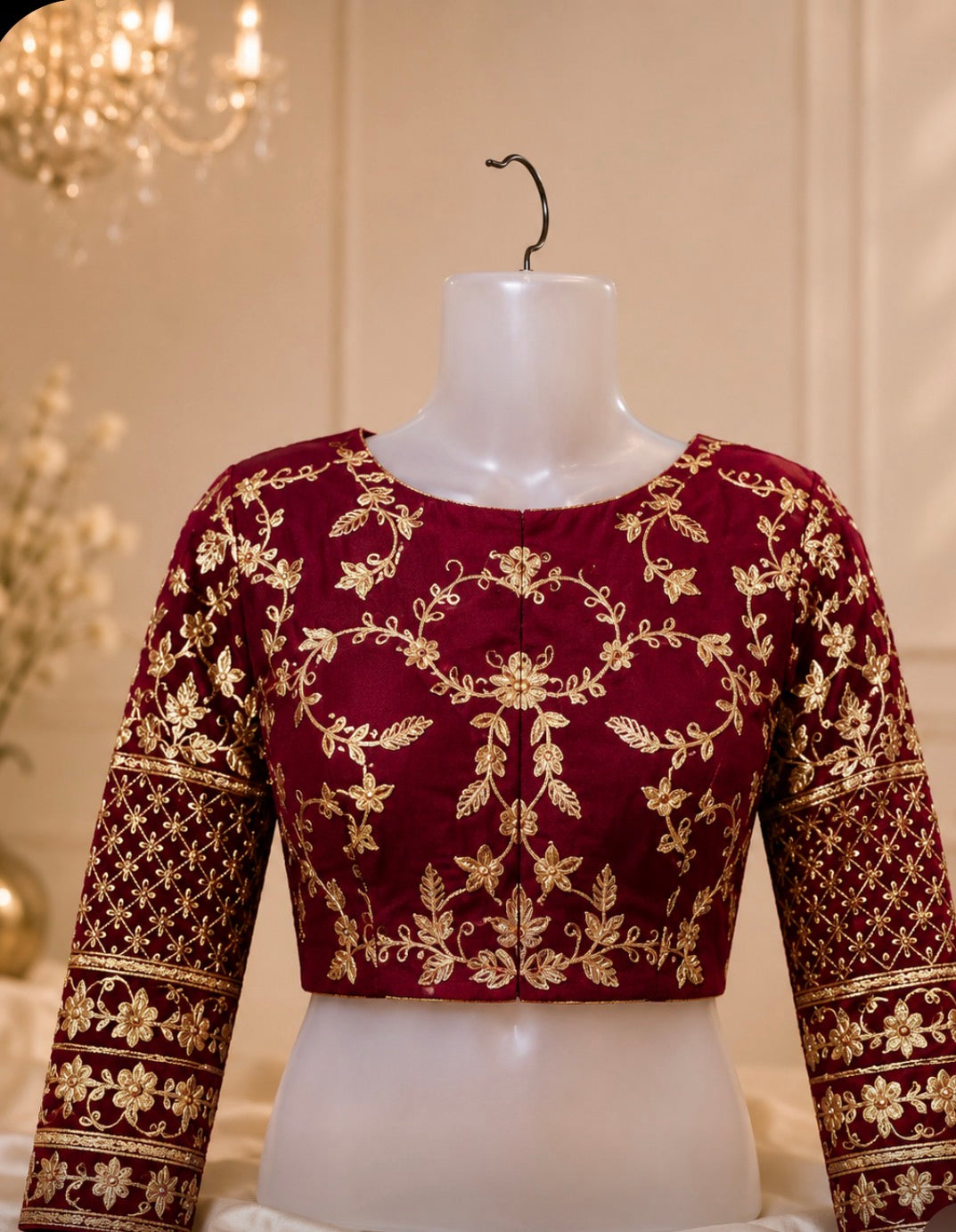 Velvet blouse