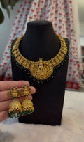 Temple brass jewellery set