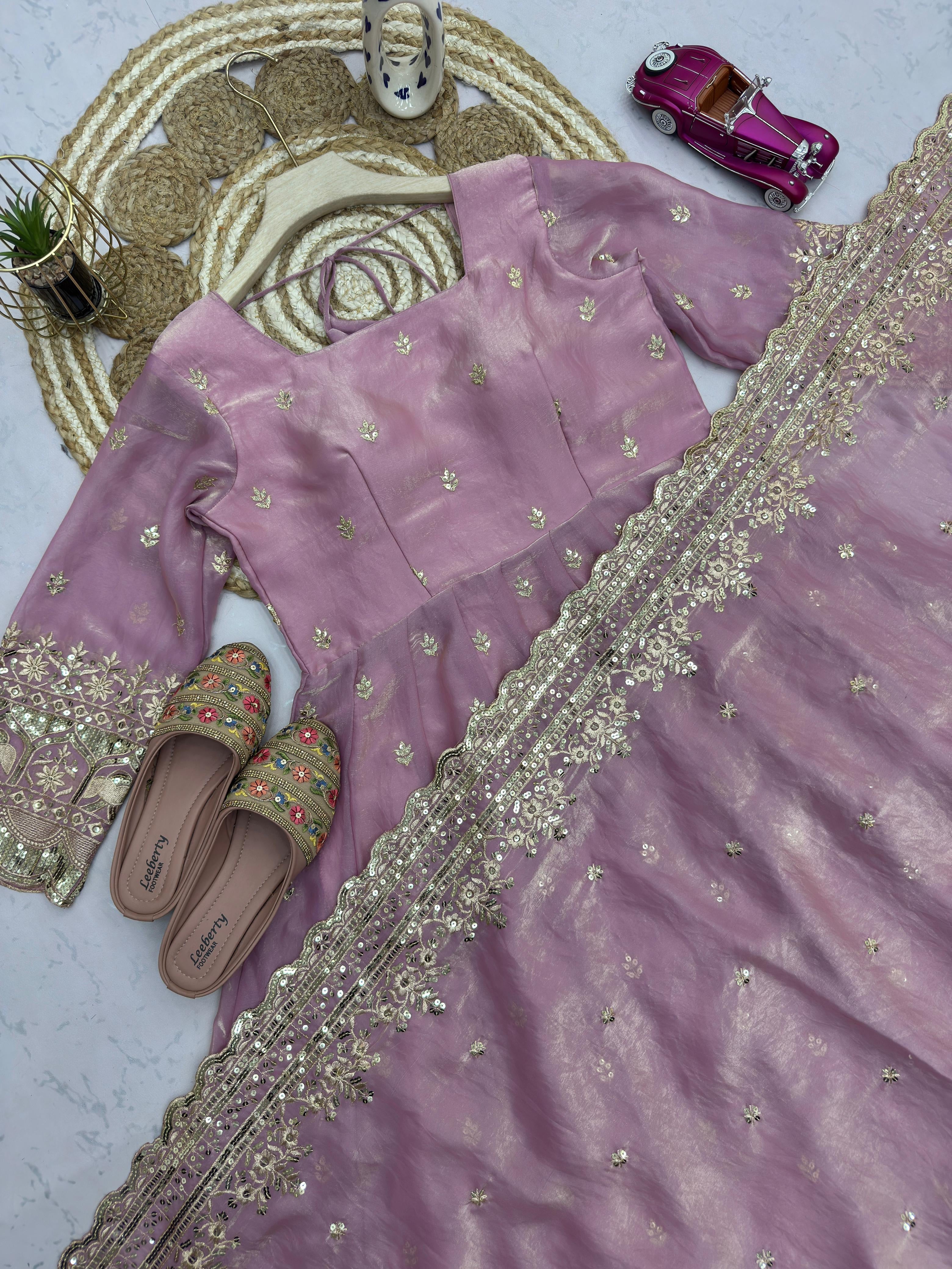 Anarkali kurtha set