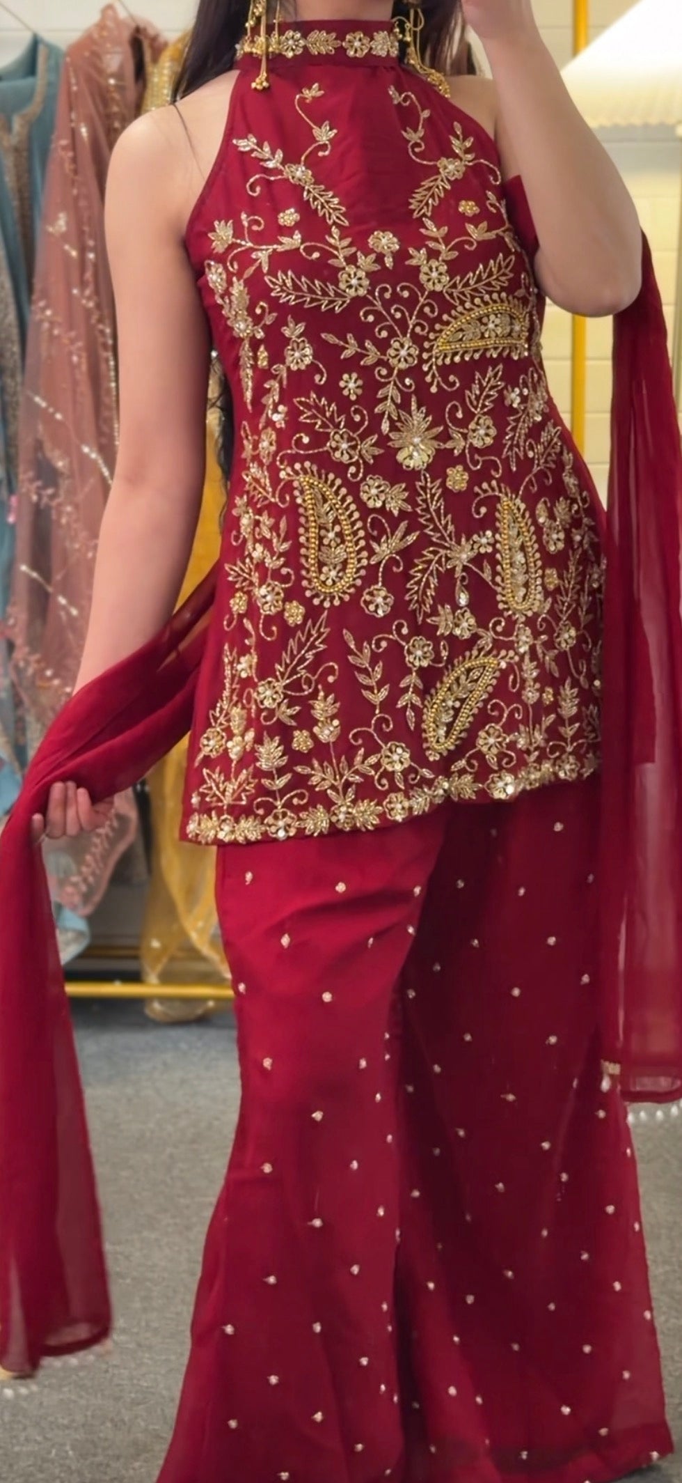 Heavy boutique kurtha set