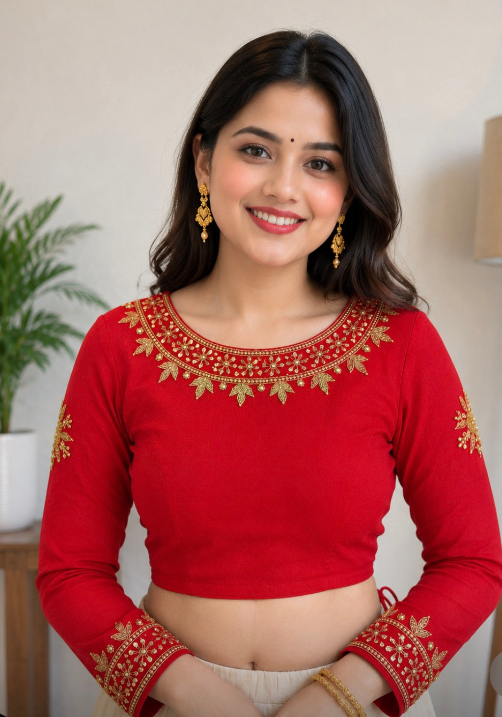 Handwork blouse