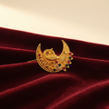 Gold Crescent Hair Clip Showcase