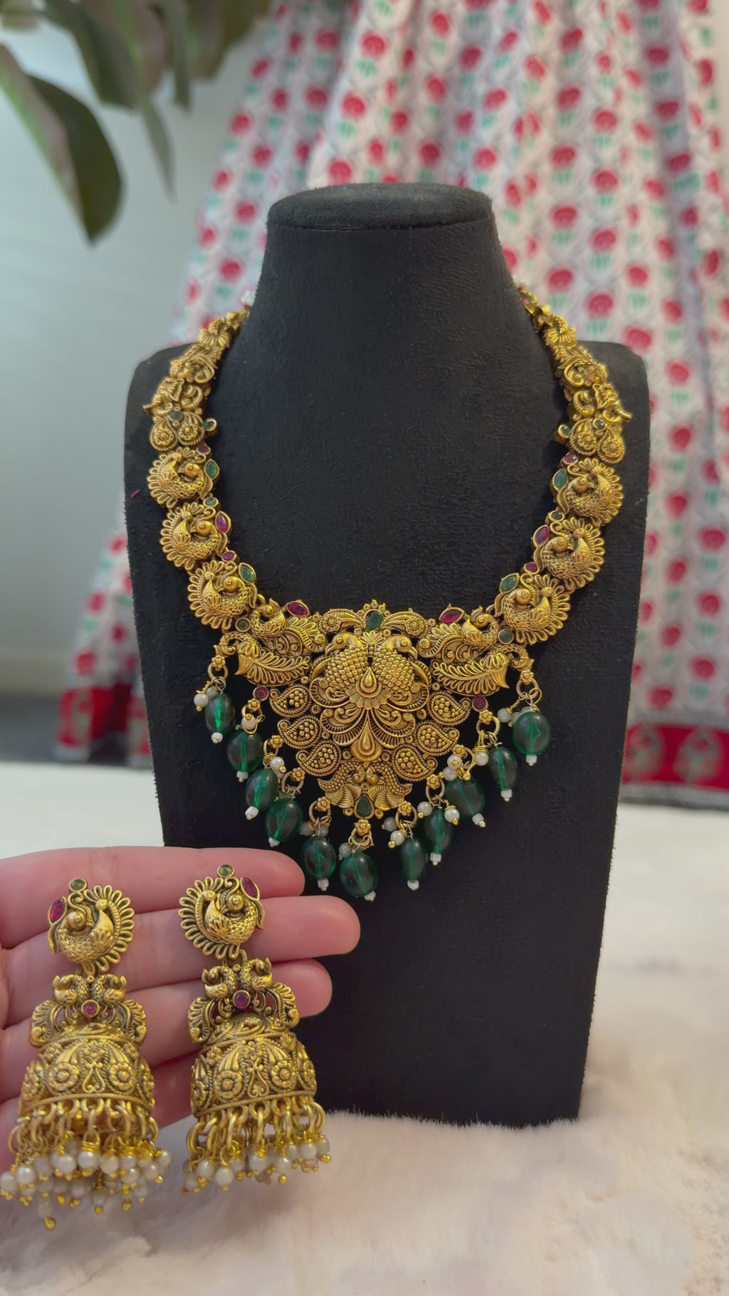 Brass Temple jewellery