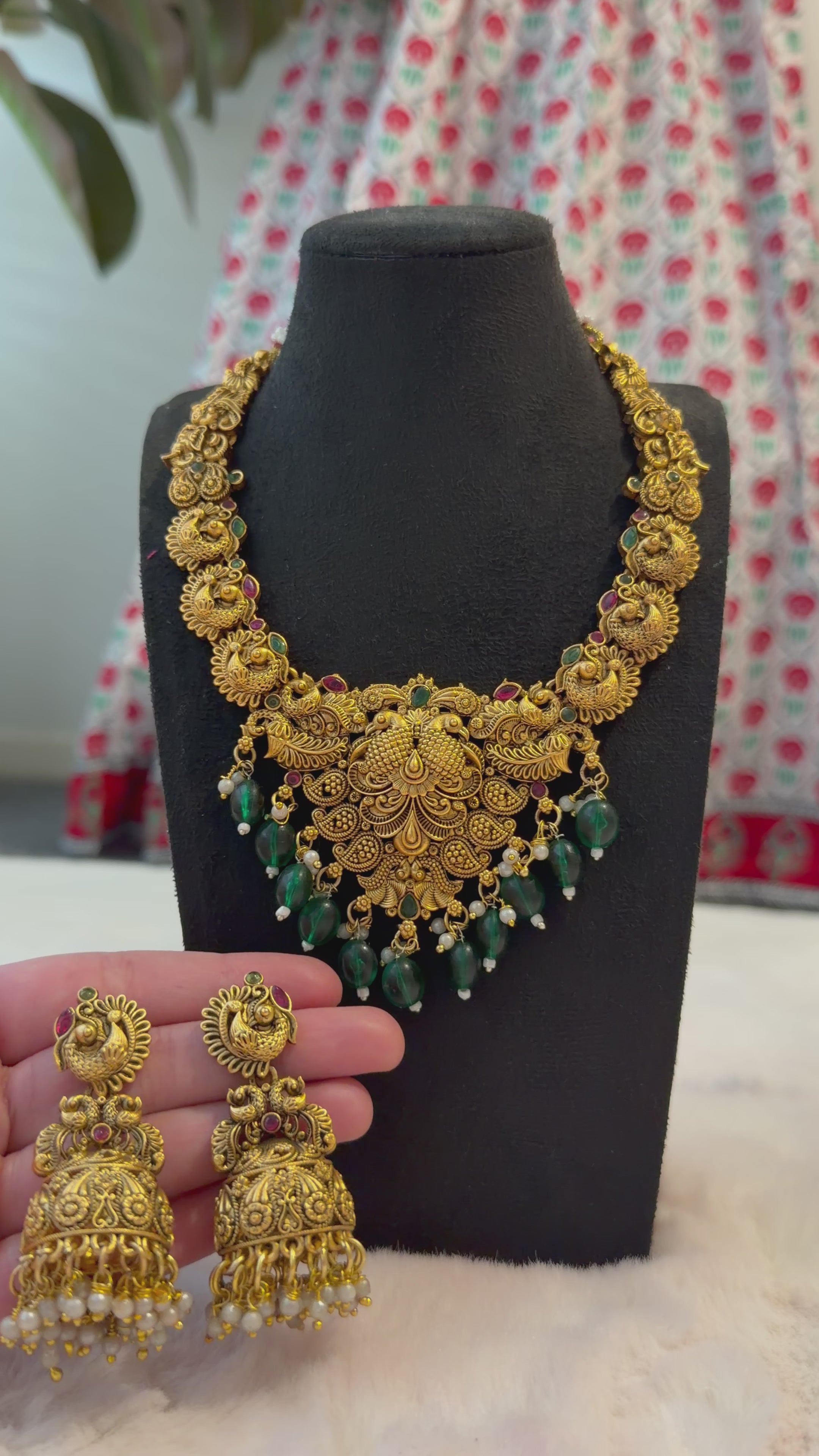 Brass Temple jewellery