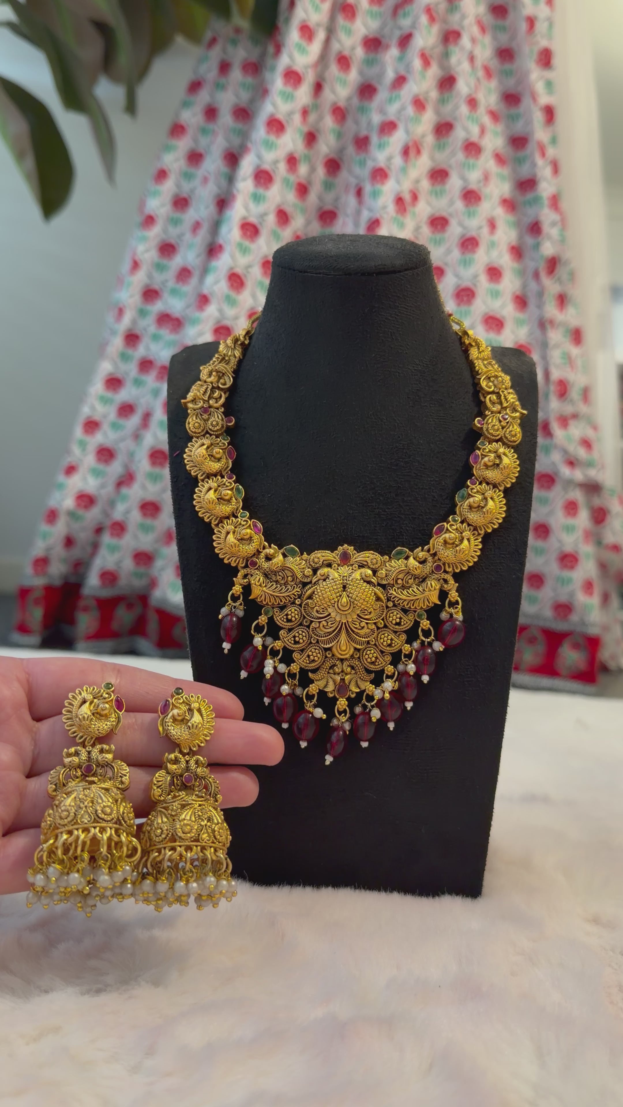 Brass Temple jewellery