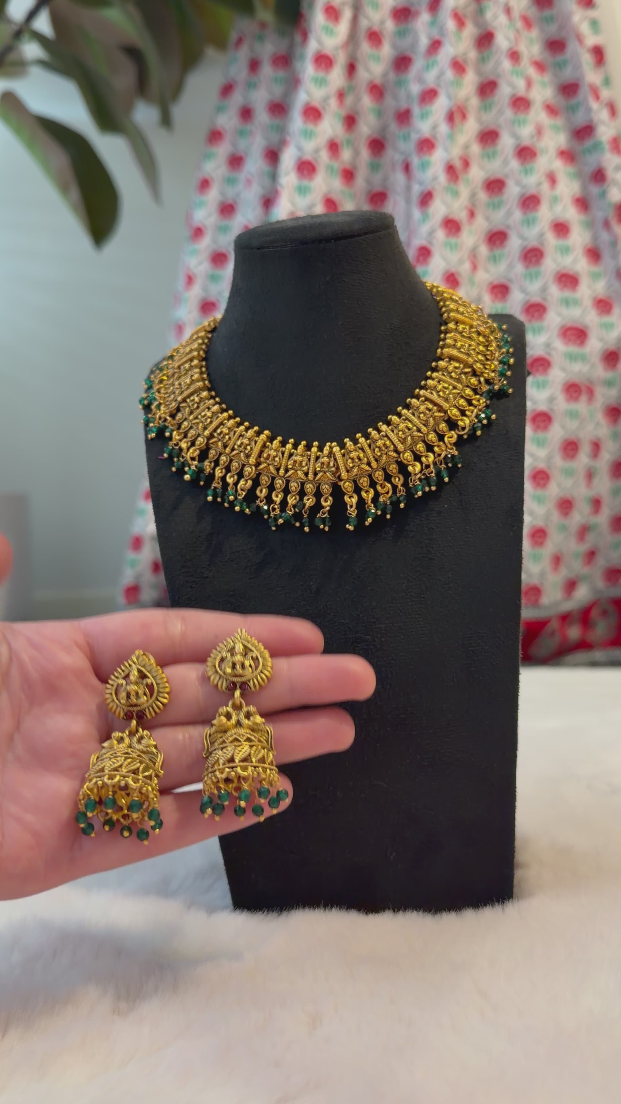 Brass temple jewellery